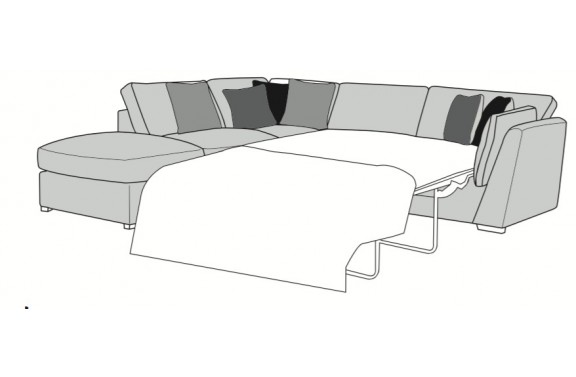 Wimbledon Corner Chaise Sofa Bed