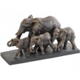 Bronze Parade of Elephants