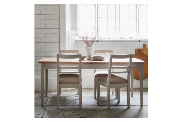 Hampstead Extending Dining Table - Dove Grey