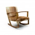 Goatskin Rocking Chair