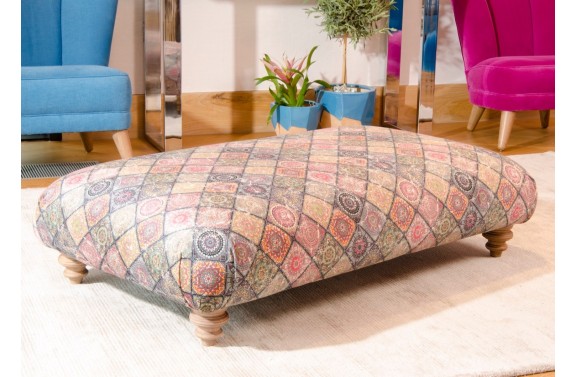 Dulwich Wrap Over Footstool - Anna Morgan