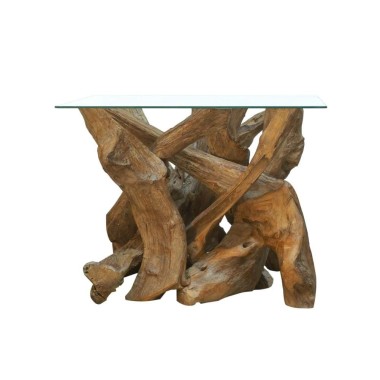 Teak Root Side Table