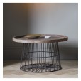 Metal Caged Coffee Table