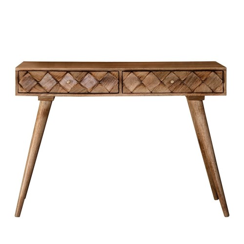 Burnt Wax Mango Wood Desk