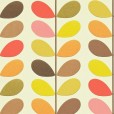Orla Kiely Multi Stem Wallpaper - Hibiscus