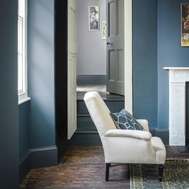 Sanderson - Midnight Blue - Paint - Anna Morgan London Sanderson - Midnight Blue - Paint - Anna Morgan London