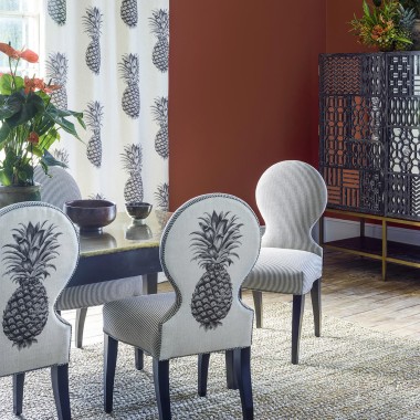 Sanderson - Bengal Red - Paint - Anna Morgan London Sanderson - Bengal Red - Paint - Anna Morgan London