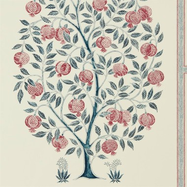Anaah Tree Wallpaper - Annato/ Blueberry Anaah Tree Wallpaper - Annato/ Blueberry
