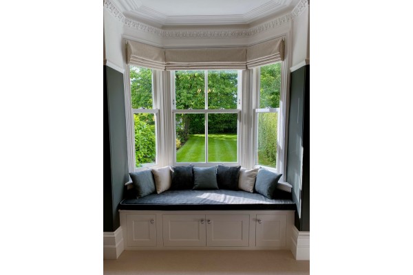 Period property in North Leeds - bay window seat