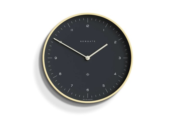 Newgate Mr Clarke Clock - Oil Grey