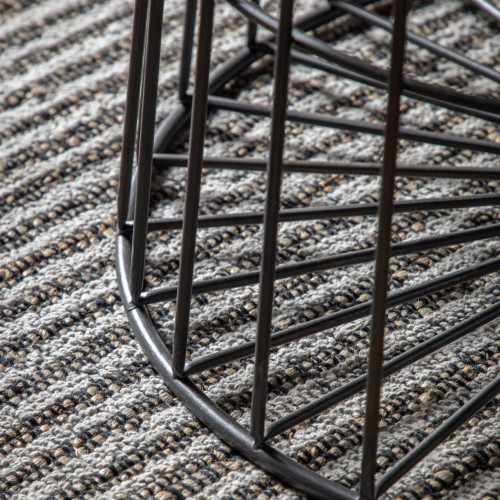 Rustic Metal Cage Coffee Table