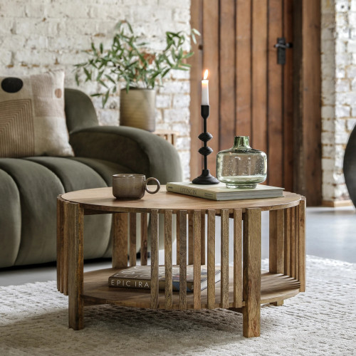 Slatted Acacia Coffee Table
