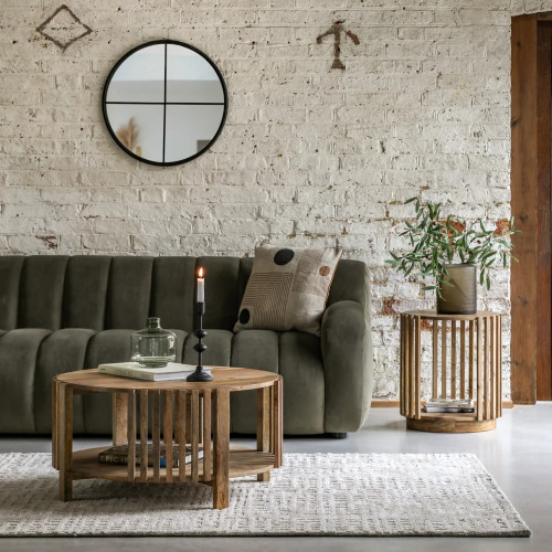 Slatted Acacia Coffee Table