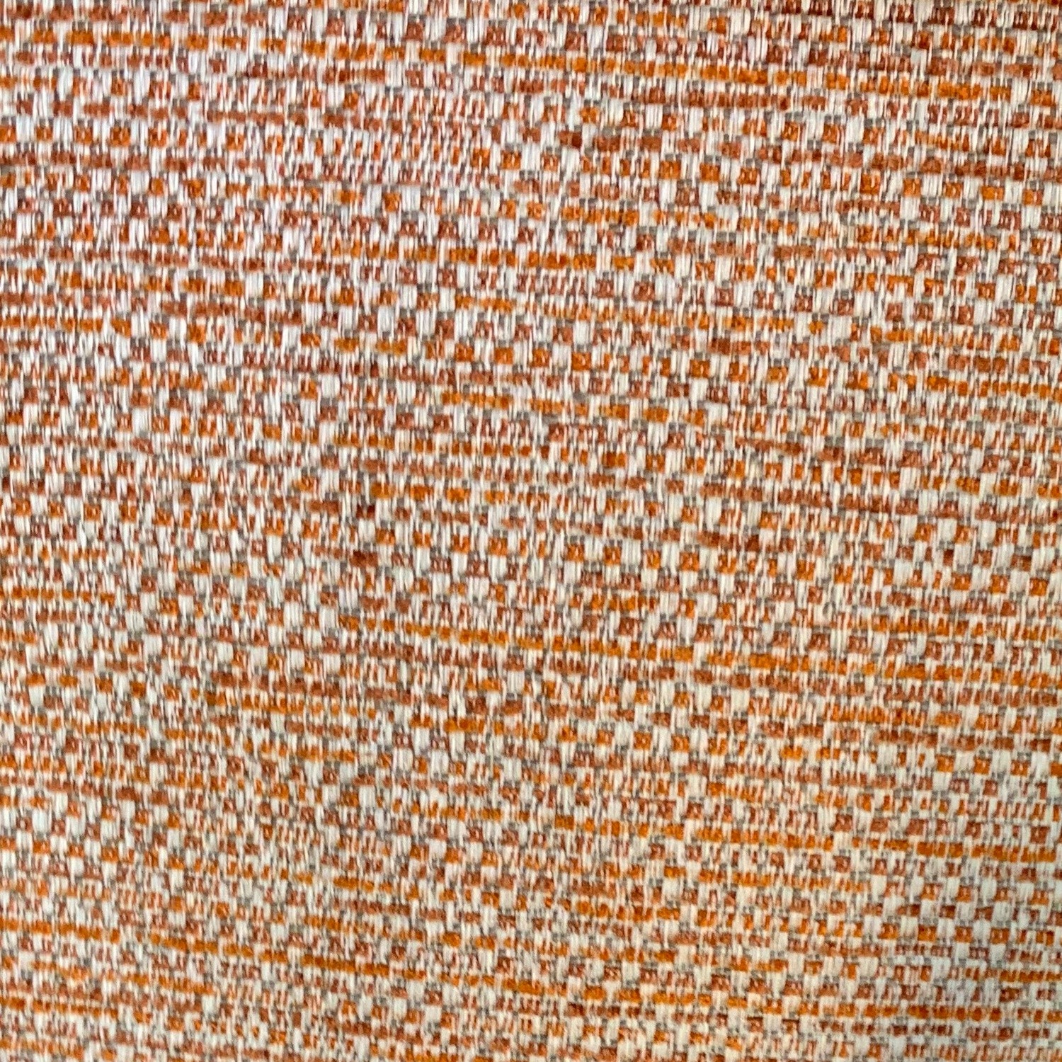 Tangerine Modern Textured Plain
